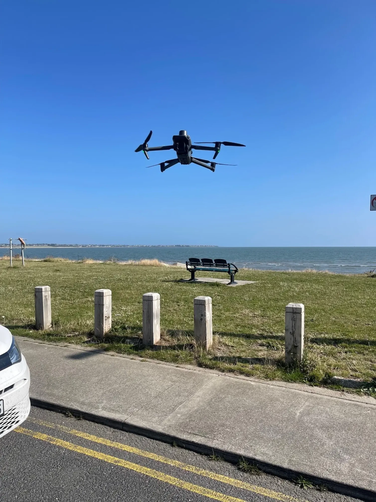 UAV Drone used for Topographical Survey Project in Dublin